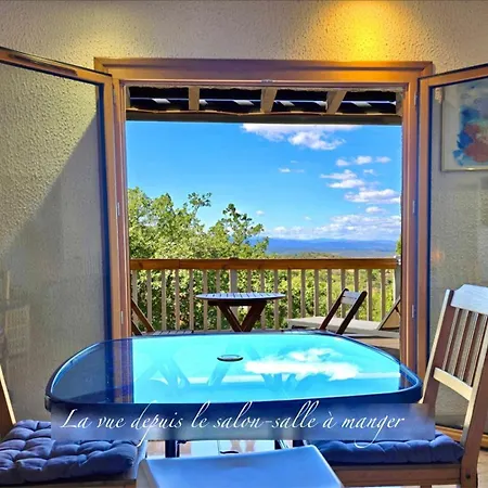 Avec Vue - La Casa De L'òliba - Et Montagne - Laroque-des-albères Appartement Laroque-des-Albères